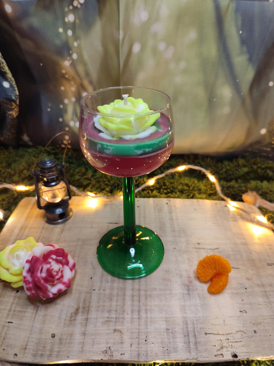 Cocktail japonais verre à pied