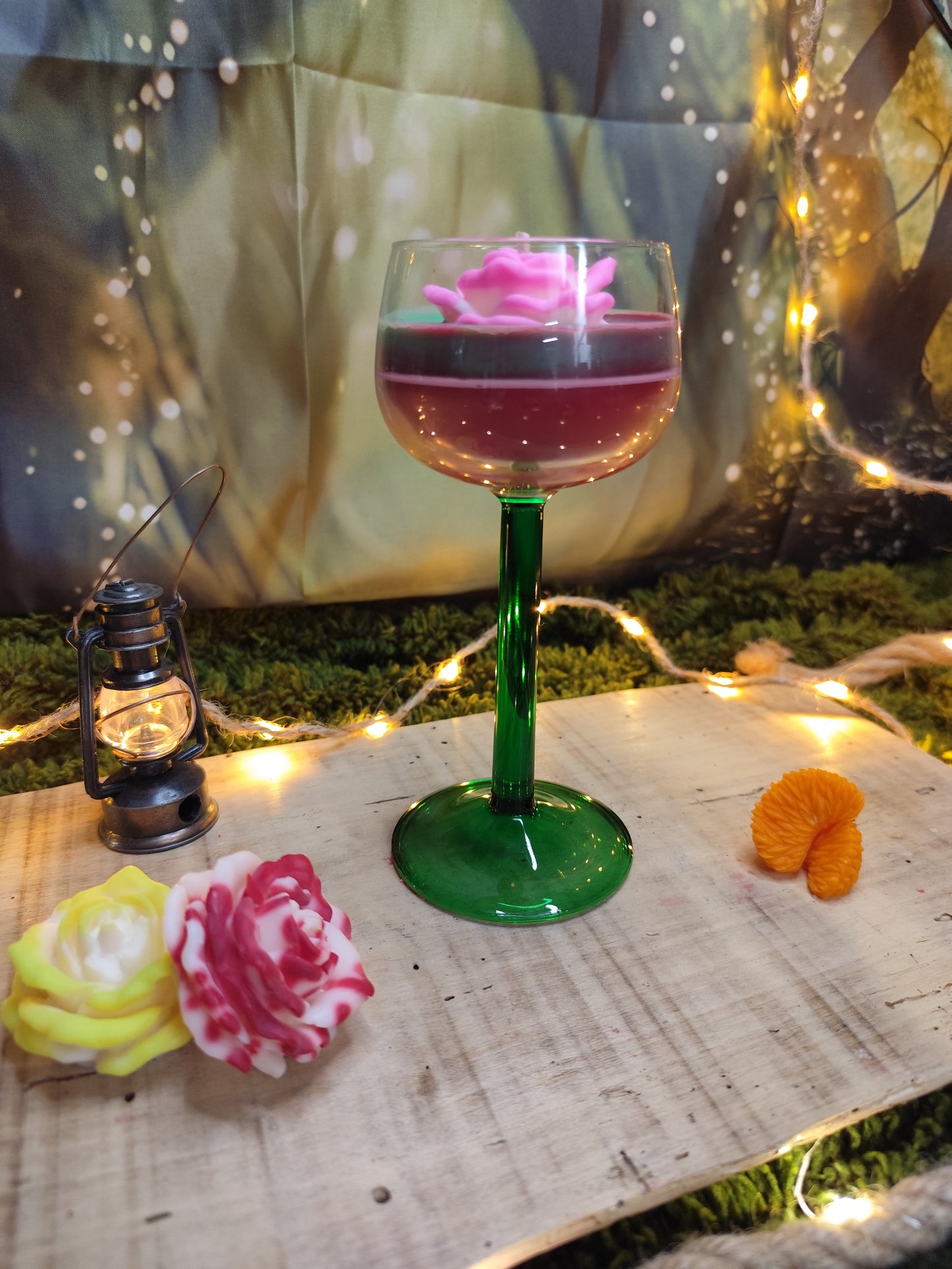 Cocktail japonais verre à pied